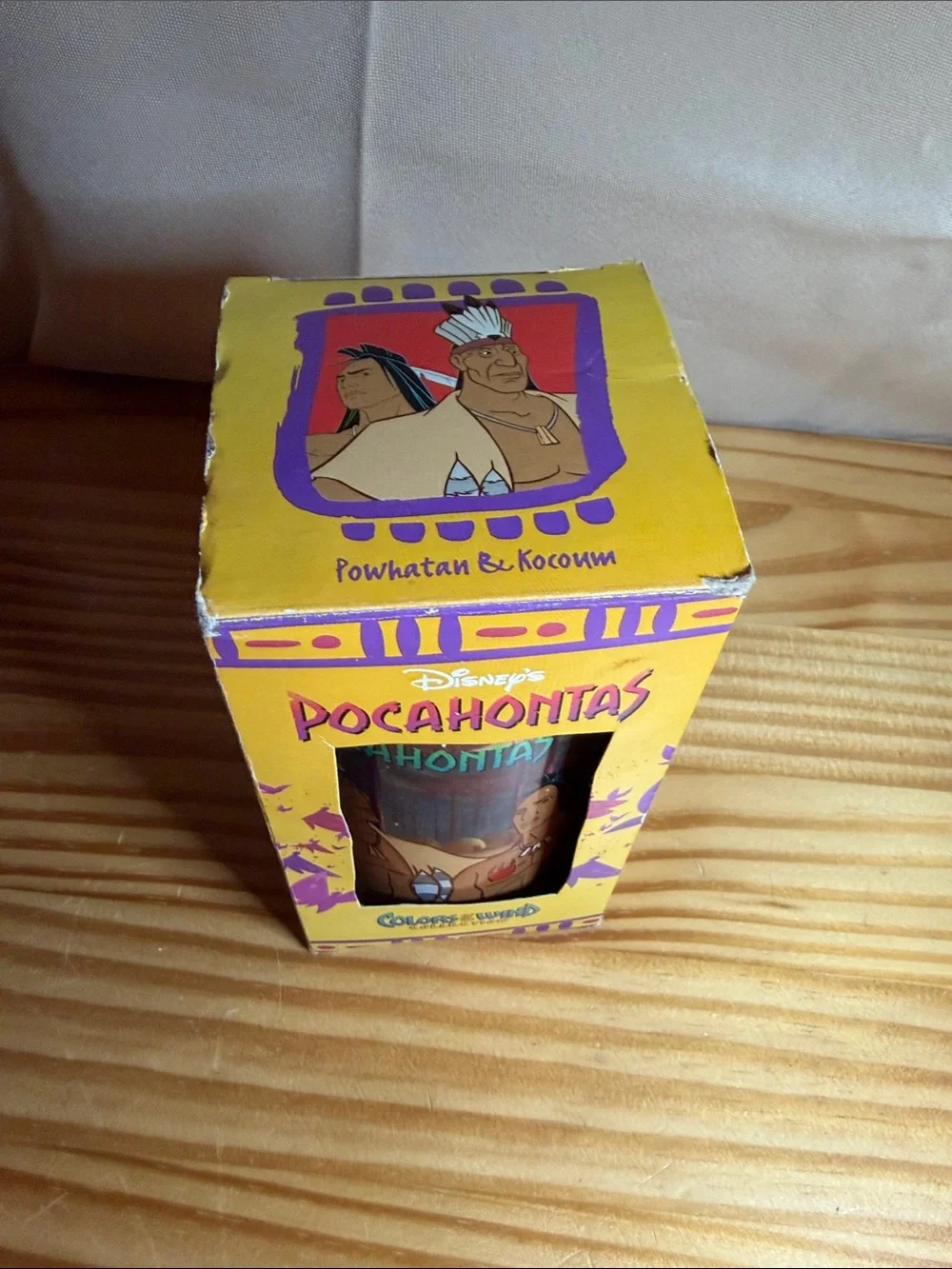Vintage 1994 Disney Pocahontas Burger King Plastic Cup NIB